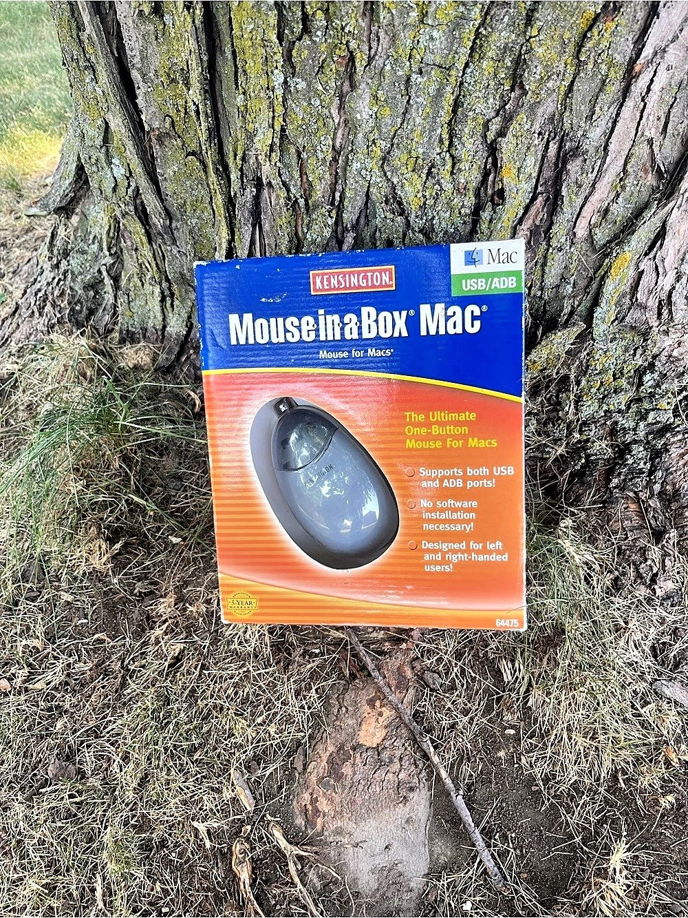 Kensington Mouse-in-a-Box Mac USB Mouse for Mac